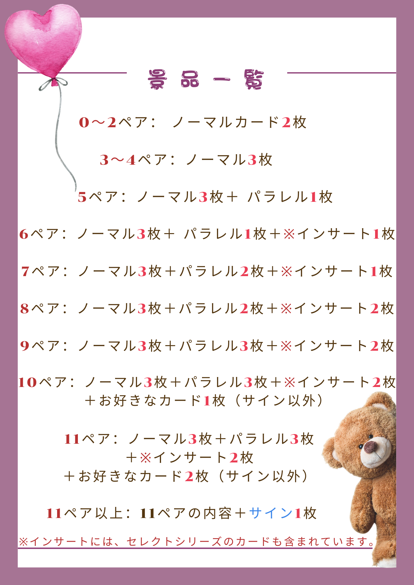 ペアチャレンジ