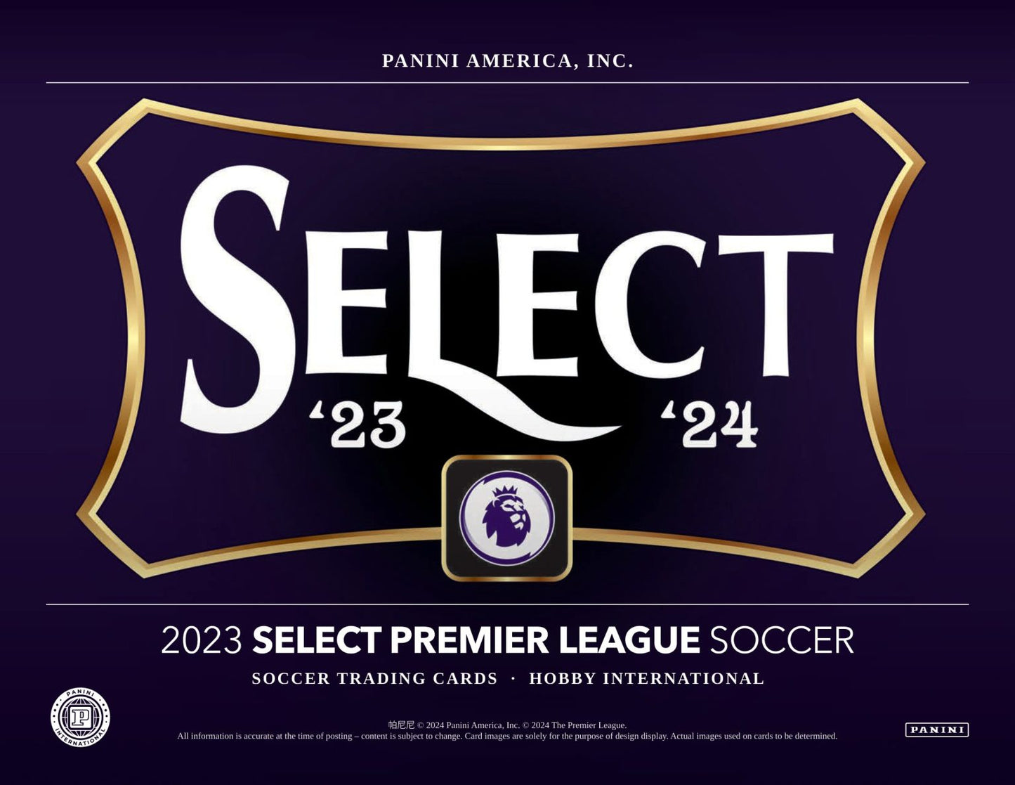 2023-24 PANINI SELECT サッカー イングリッシュ・プレミアリーグ ホビー インターナショナル版